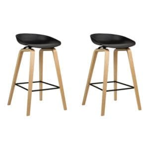 Artiss 2x Bar Stools Wooden