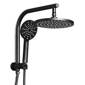 Cefito 9” Rain Shower Head Set Handheld Round High Pressure Black