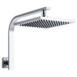 Cefito 8” Rain Shower Head Wall Arm Square High Pressure Chrome