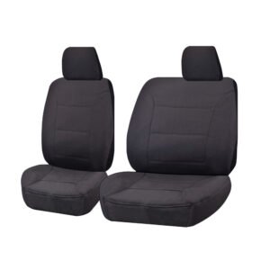 Seat Covers for HOLDEN COLORADO RG SERIES 06/2012 – 2016 SINGLE CAB CHASSIS UTILITY FRONT BUCKET + _ BENCH CHARCOAL CHALLENGER