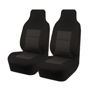 Premium Jacquard Seat Covers – For Toyota Tacoma Single Cab (2015-2022)