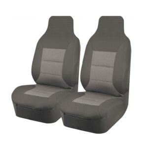 Premium Jacquard Seat Covers – For Toyota Tacoma Workmate Dual Cab (2015-2022)