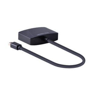 UGreen 4K Mini DisplayPort to HDMI / VGA Adapter – Black (10439)