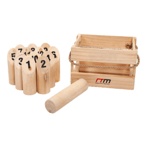 Number Toss Wooden Set Outdoor Games with Carry Case