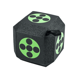 Archery 3D Dice Target Cube Reusable 18 Sides 23CM Self Healing XPE Foam Target