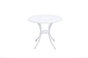 Remy Aluminium Table White