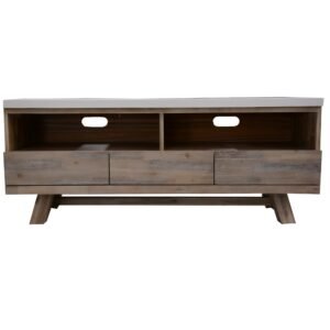 Stony 150cm ETU Entertainment TV Unit with Concrete Top – White