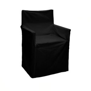 Rans Alfresco 100% Cotton Director Chair Cover – Plain Black