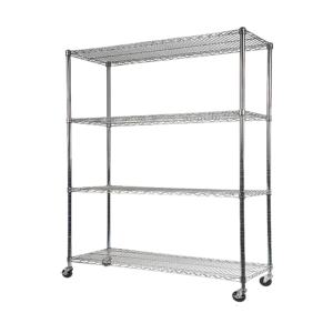 Modular Wire Storage Shelf 1200 x 600 x 1800mm Steel Shelving