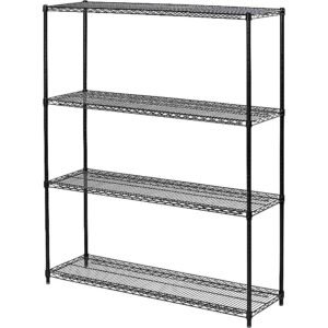 Modular Wire Storage Shelf 1500 x 350 x 1800mm Steel Shelving