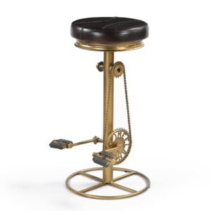 INDUSTRIAL HAND MADE BICYCLE STOOL